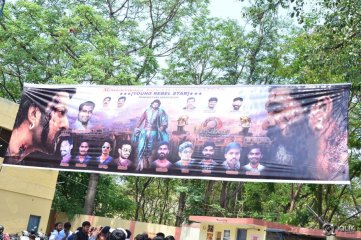 Baahubali 2 Hungama at RTC X Roads
